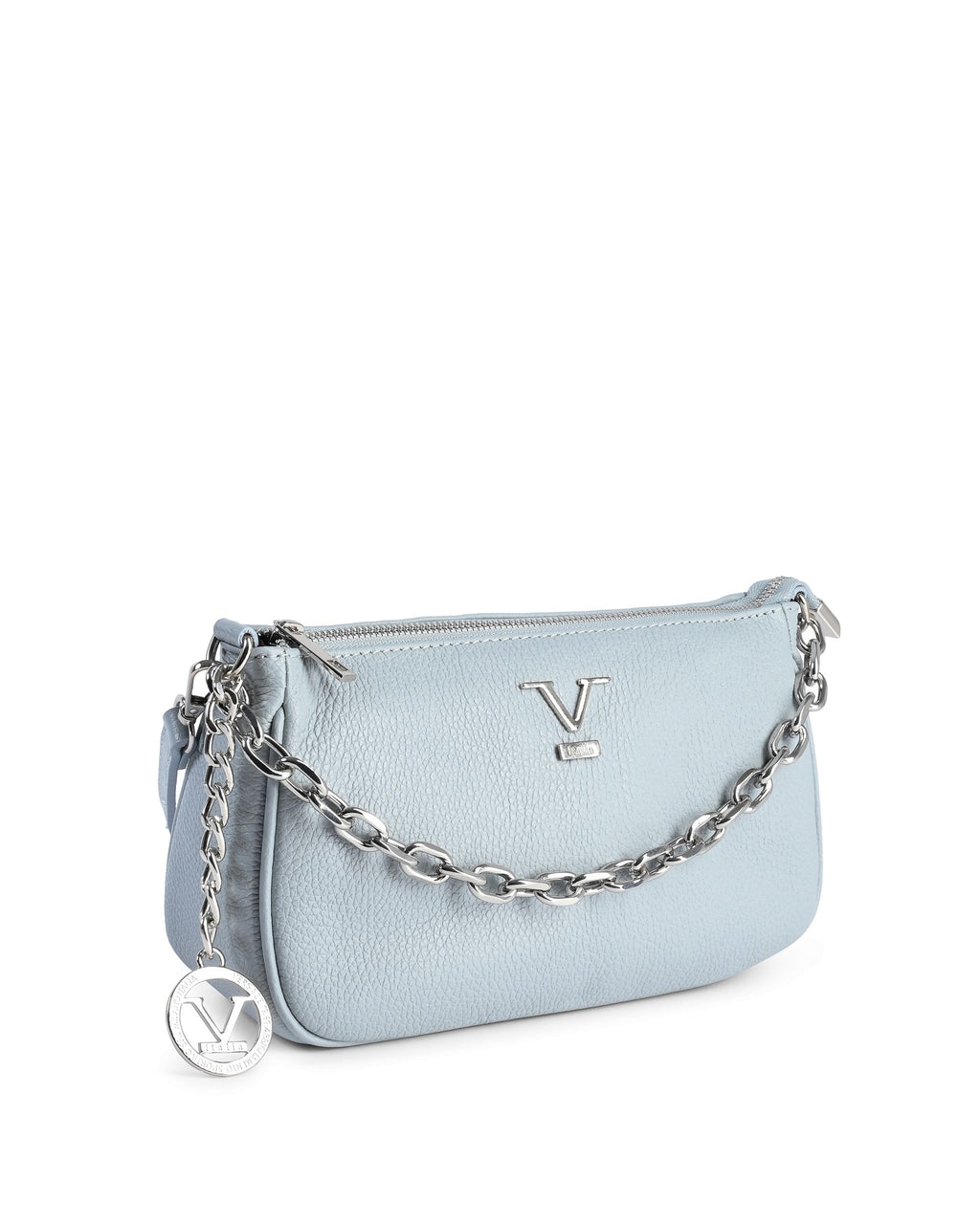 Borsa mini da donna V Italia VE1735-S DOLLARO CELESTE