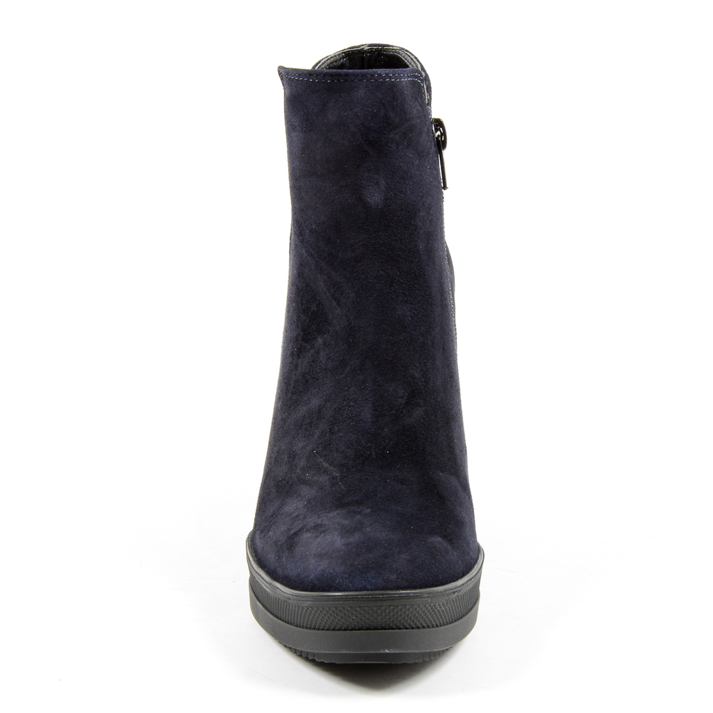 Stivaletti con tacco da donna Andrew Charles Blu SHERYL