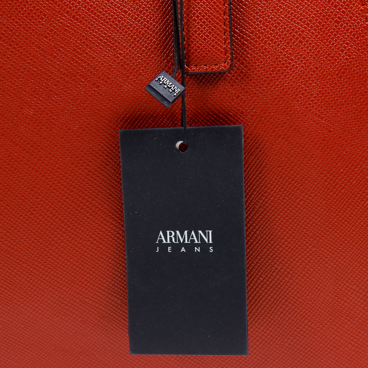 Borsa a mano da donna Armani Jeans rossa 922168 7P756 07676