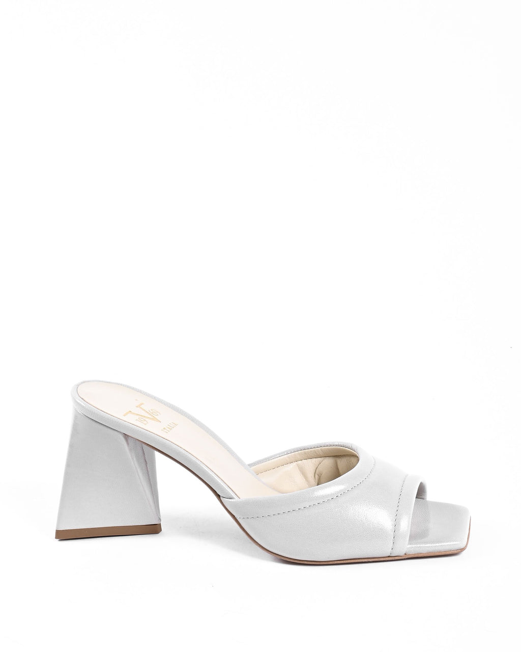 19V69 Italia Sandalo Donna Grigio Chiaro SIMONA KID PERLA