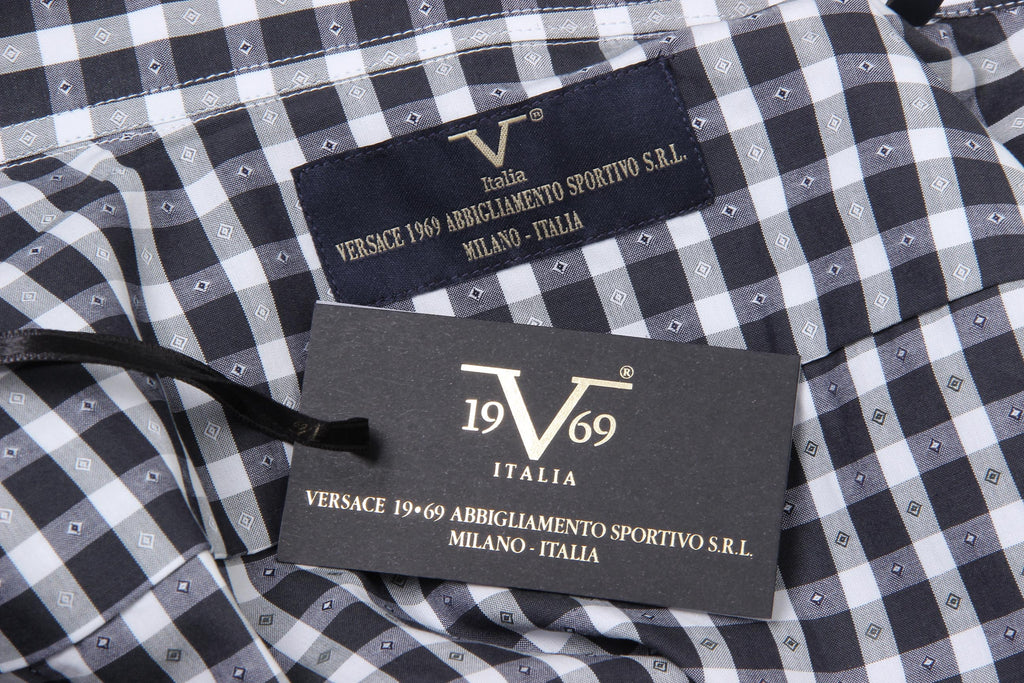 V 1969 Italia Camicia da uomo moderna classica 377 VAR. 216