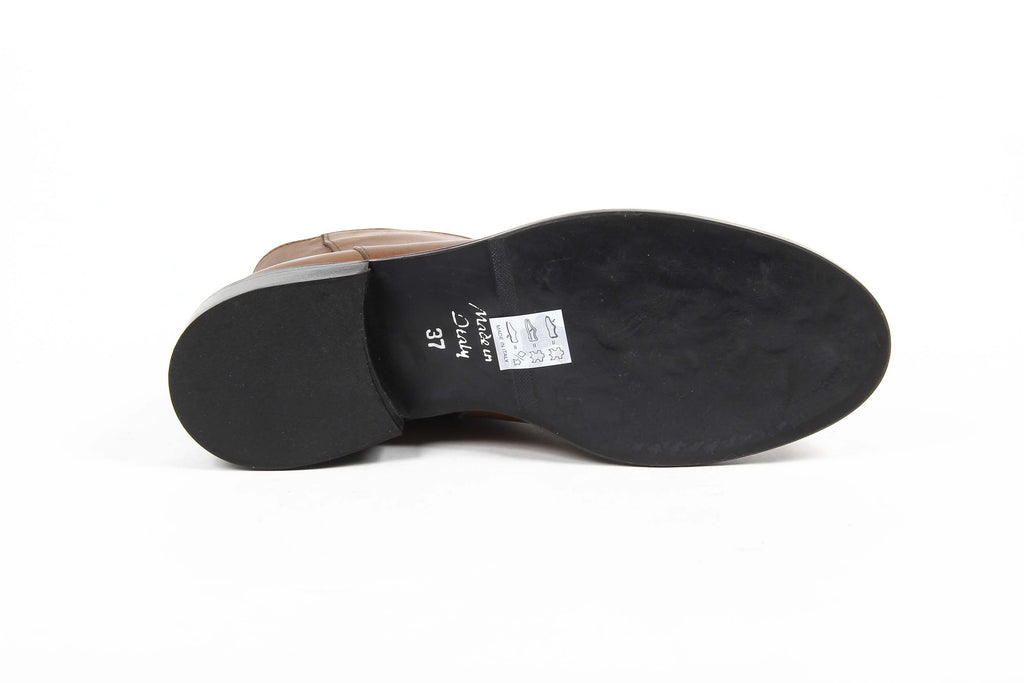 Stivaletto Donna V 1969 Italia C13 VITELLO CUOIO