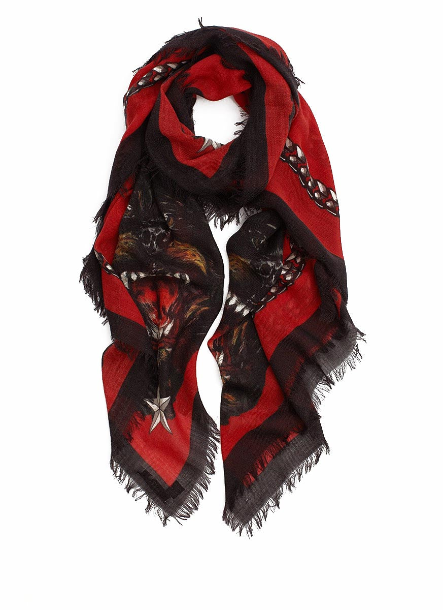 Foulard da donna Givenchy A14641 0002 Rottweiler