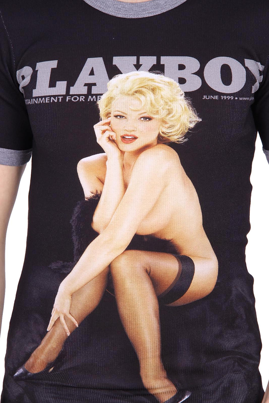 Dolce & Gabbana Playboy t-shirt da uomo a manica corta G8EQ5T G7CEB S9000