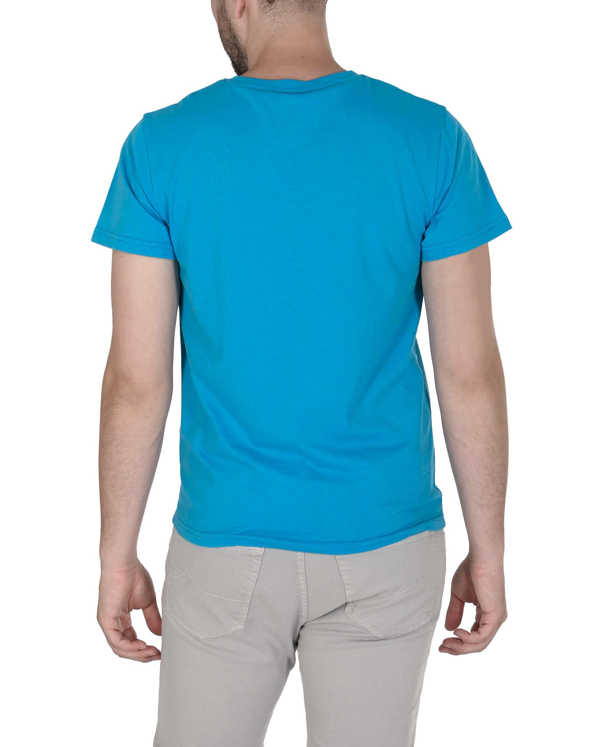 19V69 Italia T-Shirt Uomo VSC1MTS01 AZZURRO