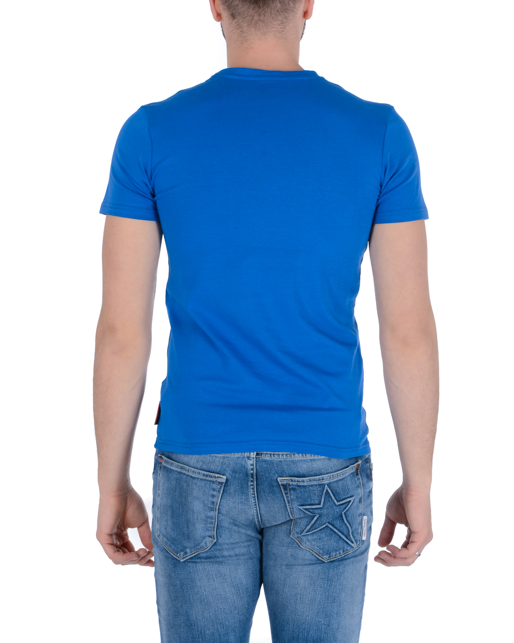 Maglietta da uomo Andrew Charles KENAN BLUE S6