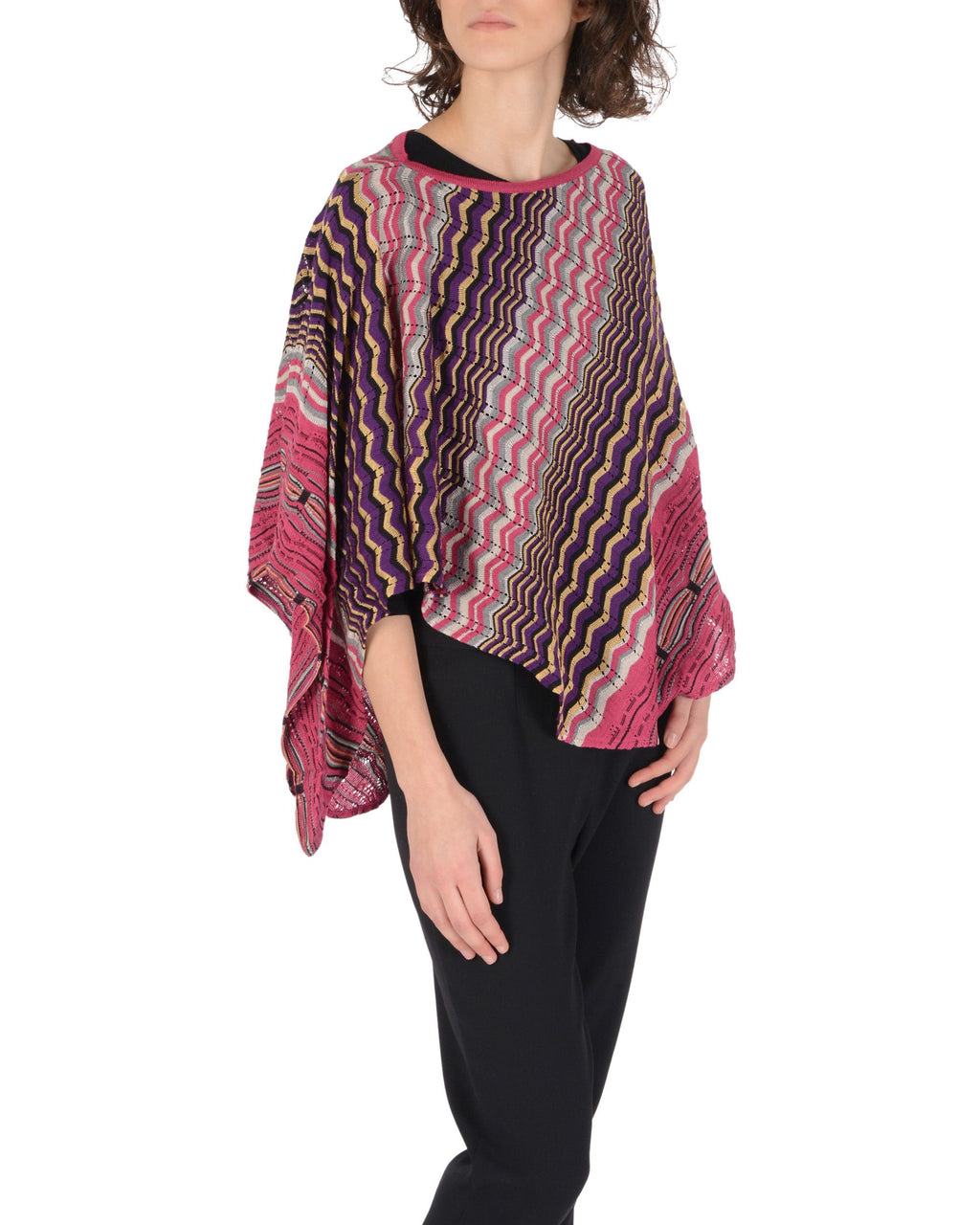 Missoni Donna Poncho Multicolore POI1WMD61780001