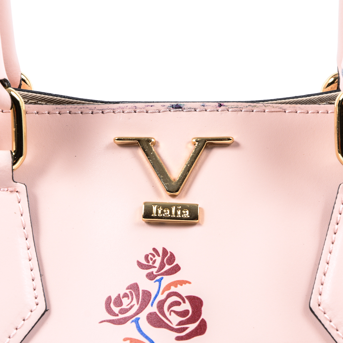 V 1969 Italia Borsa da donna rosa CRETA