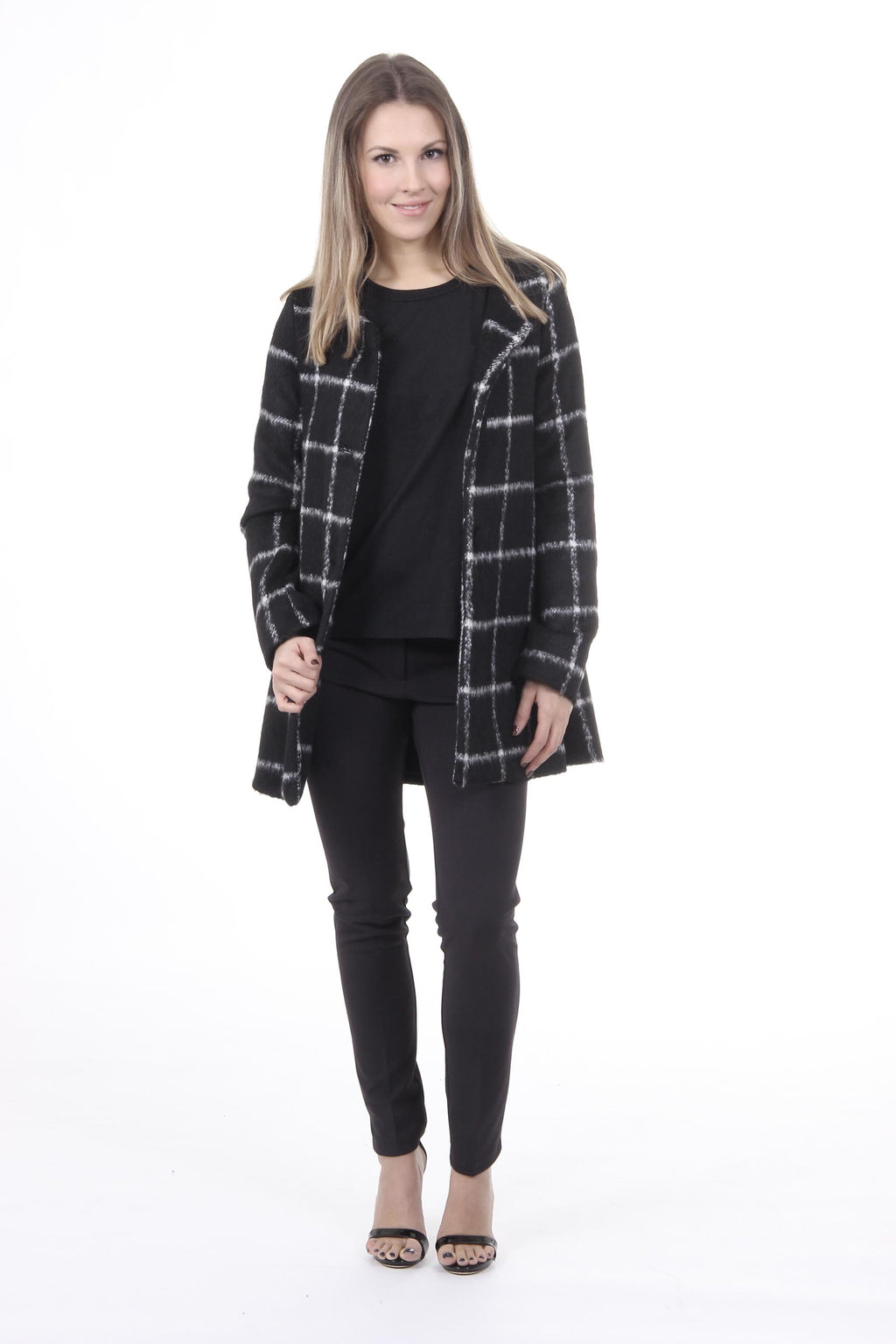 Cappotto da donna V 1969 Italia CAPPOTTO BAMBOLINA TESS. SARA NERO