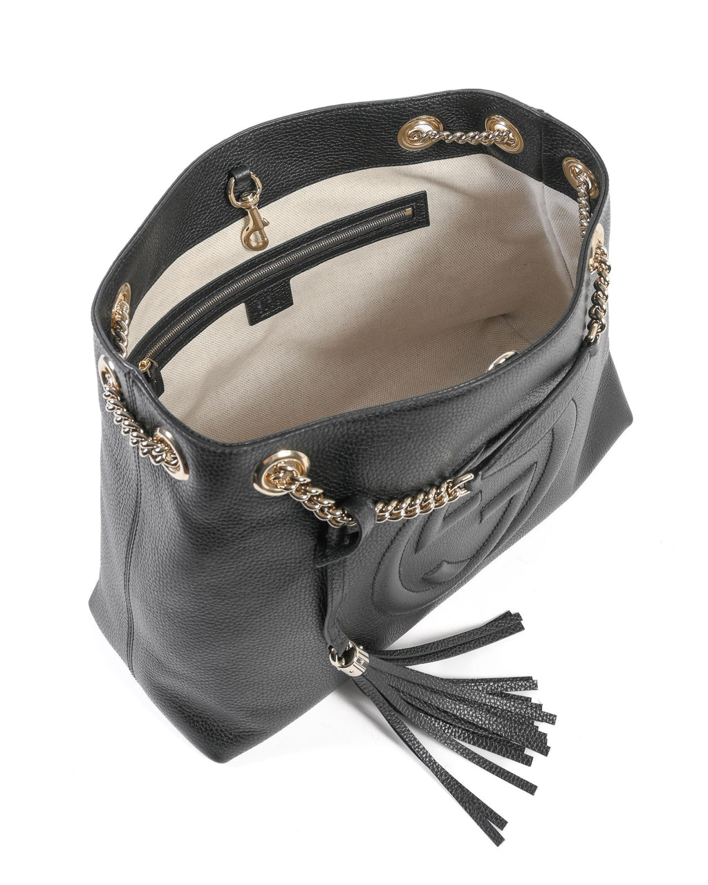 Borsa tote Gucci Soho in pelle 536196 A7M0G 1000