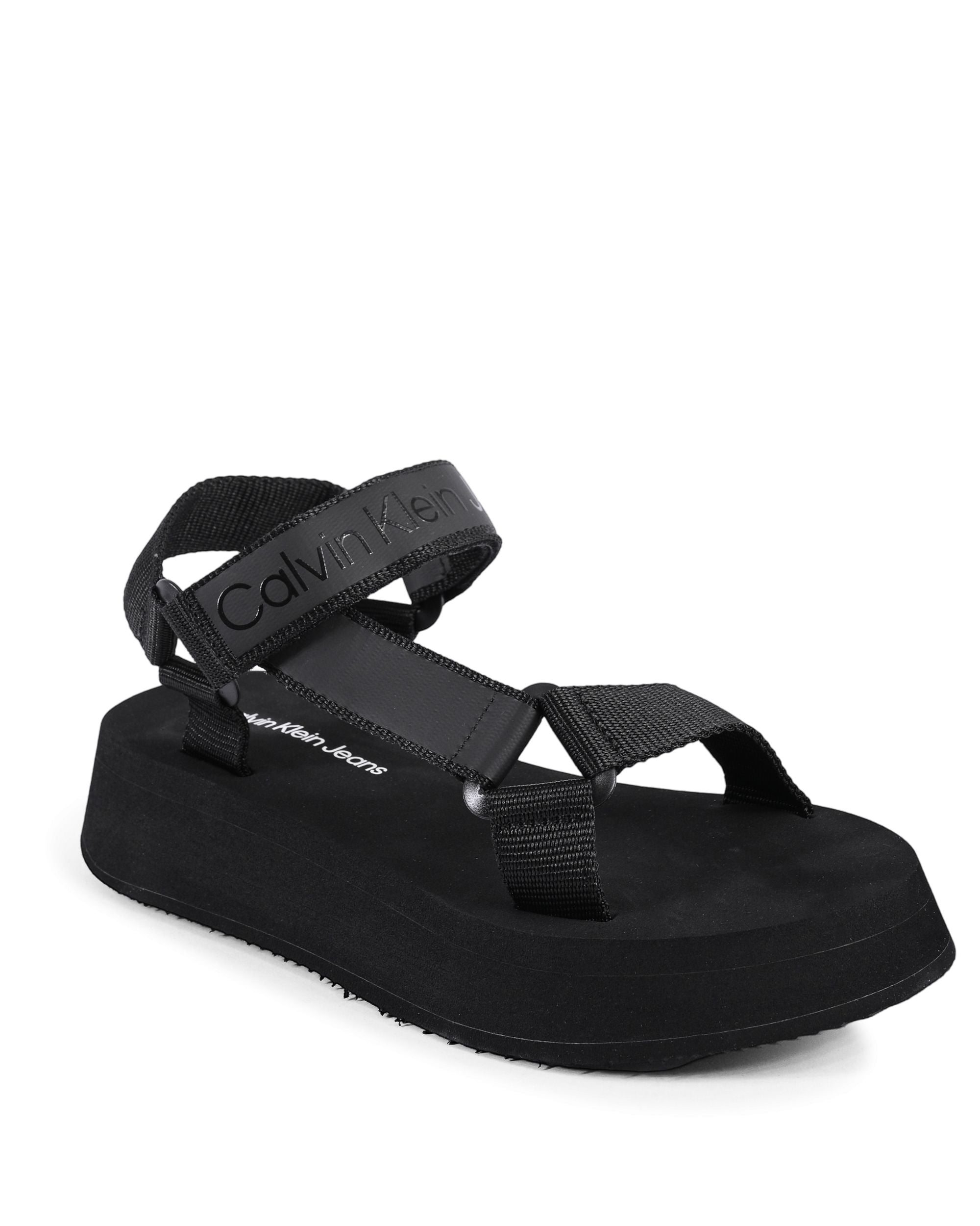 Calvin Klein Sandalo da donna nero YW0YW01353BEH