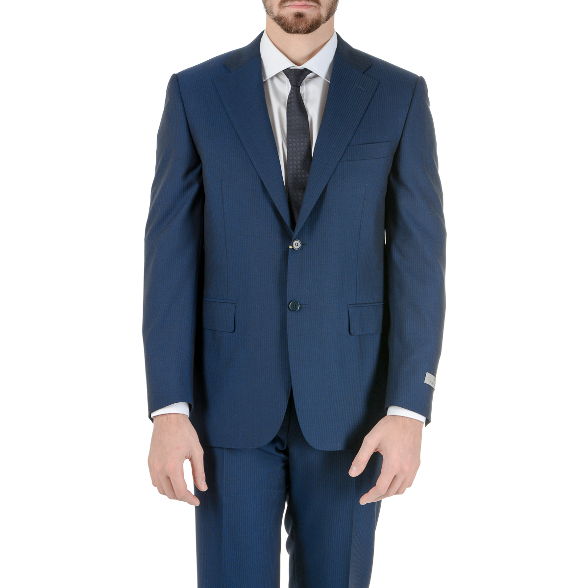 Abito da uomo Canali maniche lunghe blu