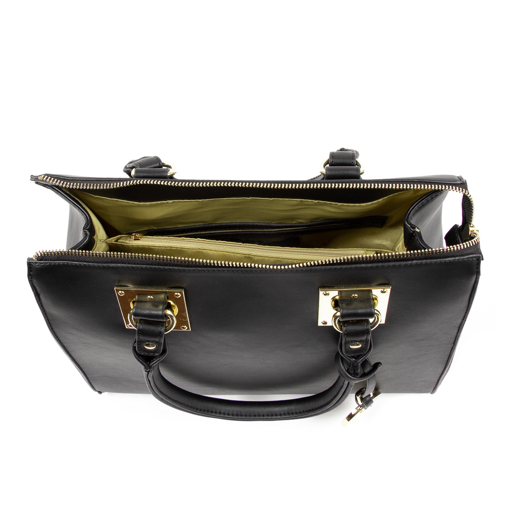 V 1969 Italia Borsa da donna nera LISA