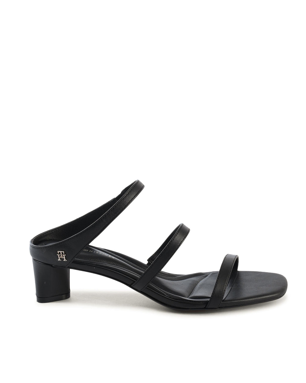 Sandalo da donna Tommy Hilfiger nero FW0FW07731BDS