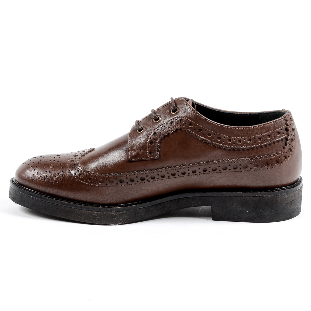 V 1969 Italia Scarpa Brogue da Donna Marrone TRENTO