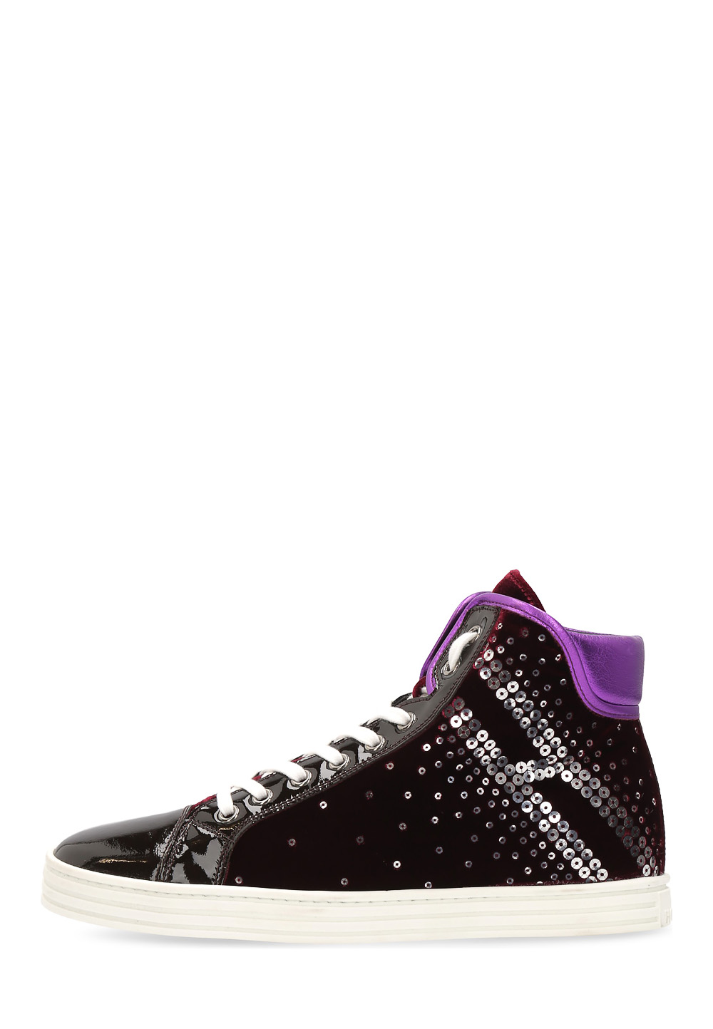 Hogan Sneaker Donna Nero Rebel HXW1820N26166ZQ568M