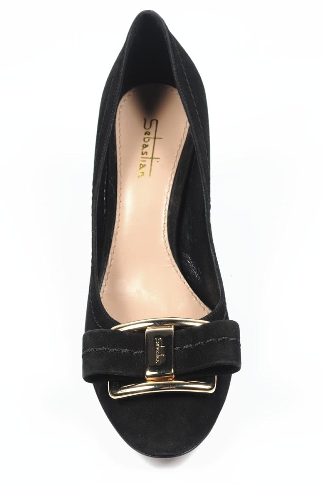 Décolleté da donna Sebastian Milano S5213 CAMOSCIO ASIAGO SUEDE
