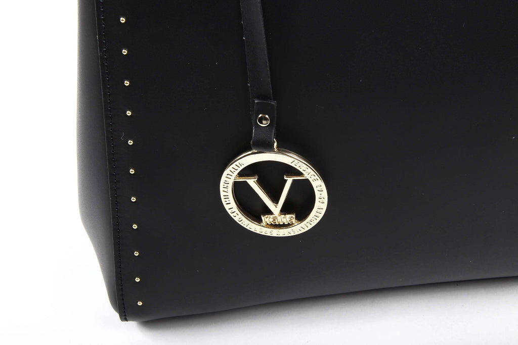 V 1969 Italia Womens Handbag G550-52 RUGA NERO