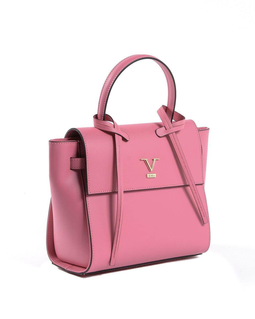 Borsa a mano da donna V Italia V030-G RUGA FUXIA