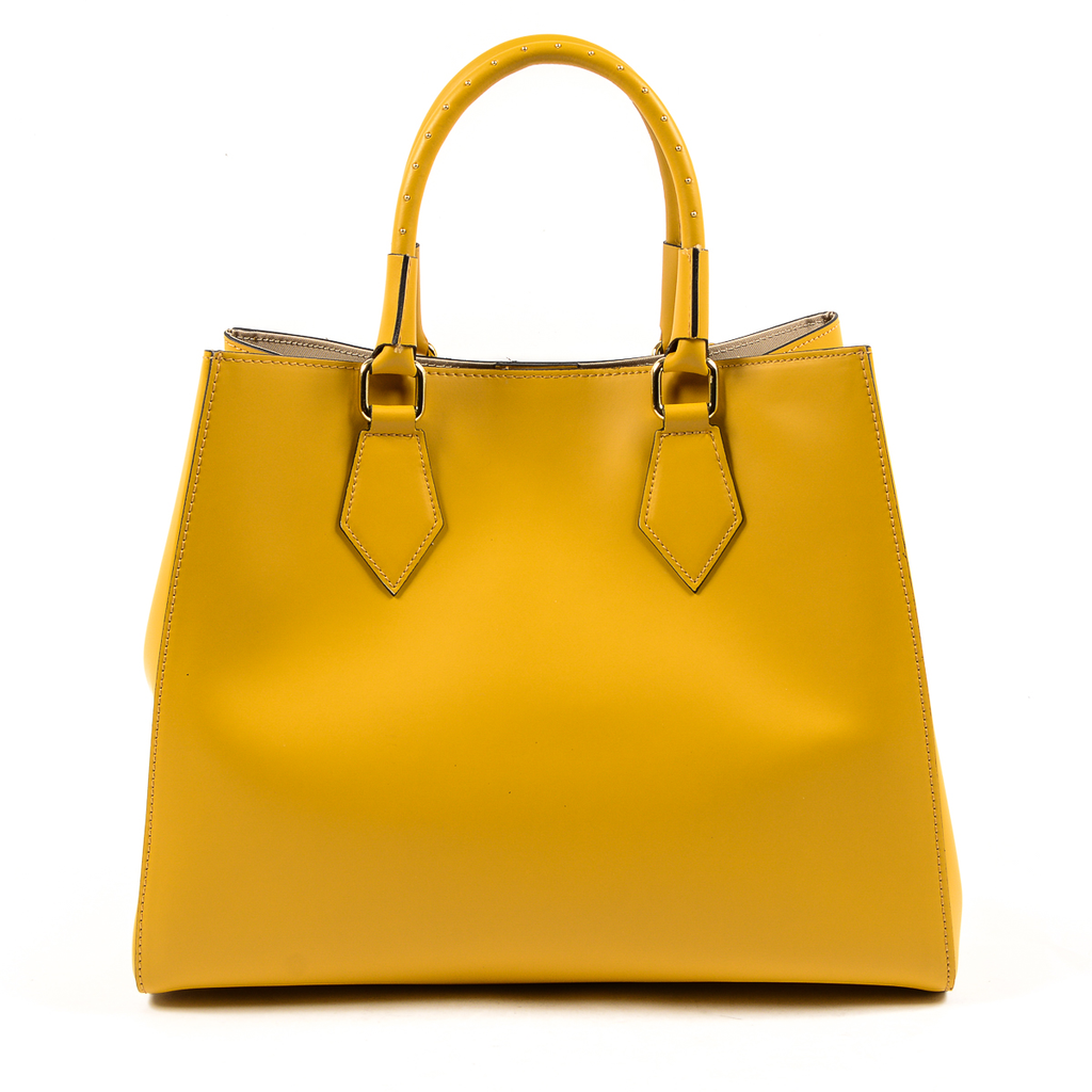 V 1969 Italia Borsa da donna gialla CRETA