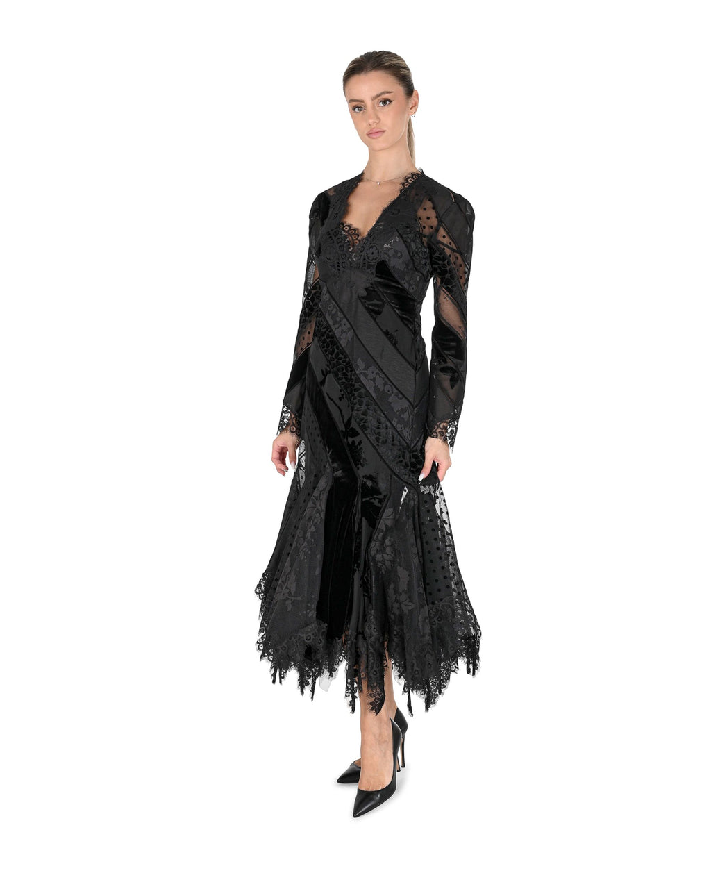 Abito da donna Zimmermann 0392DF242 NERO 801
