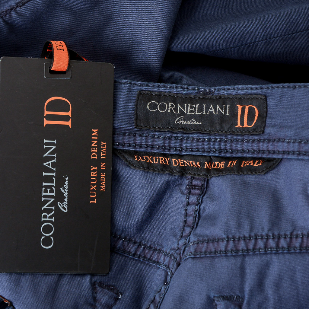 Corneliani Pantaloni Uomo Blu