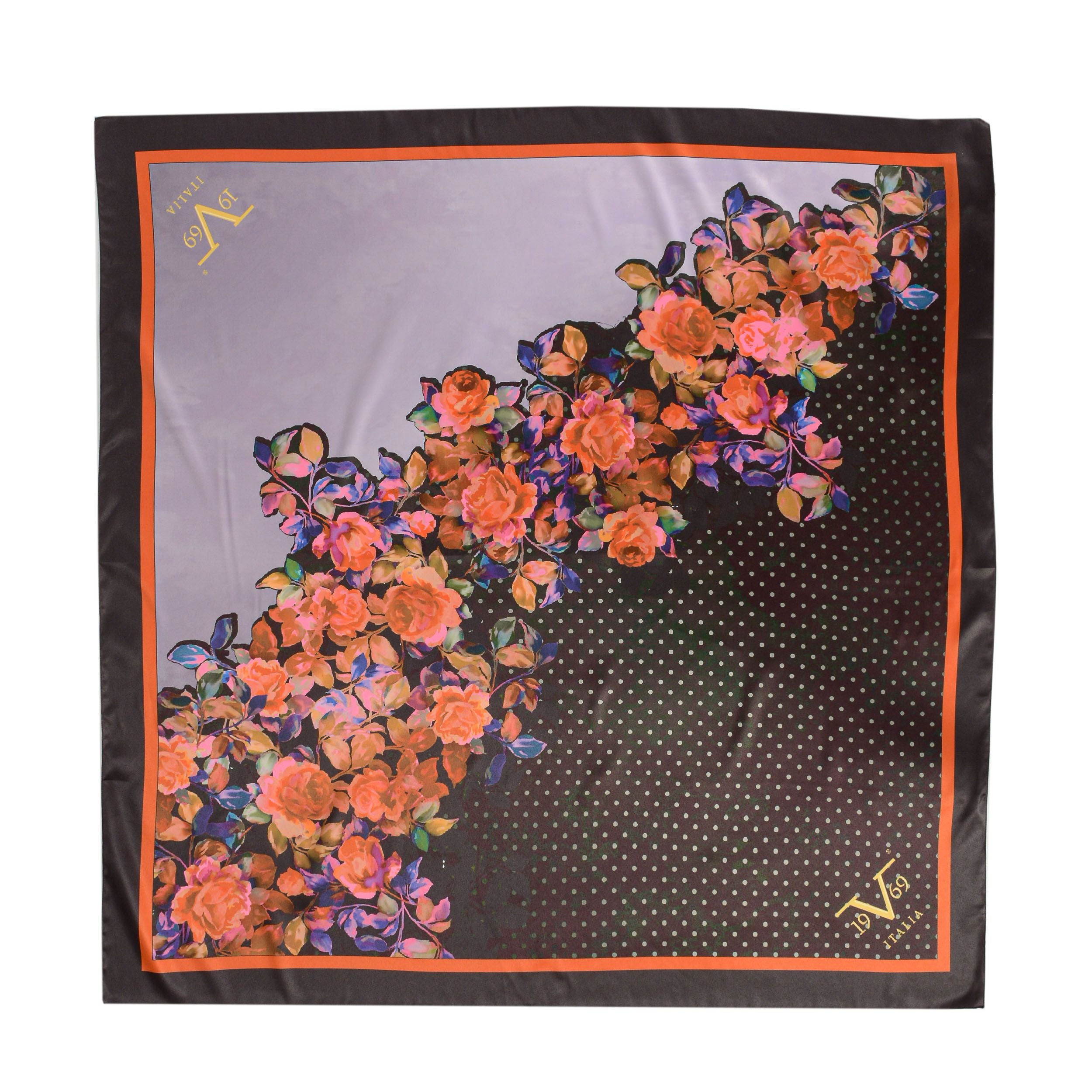 19V69 Italia Foulard Donna Multicolore FIORE V03