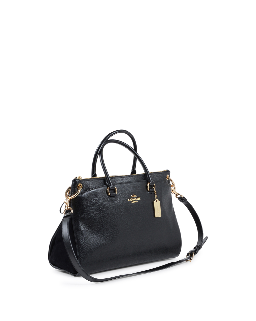 Borsa a mano da donna Coach nera F78750 NERO