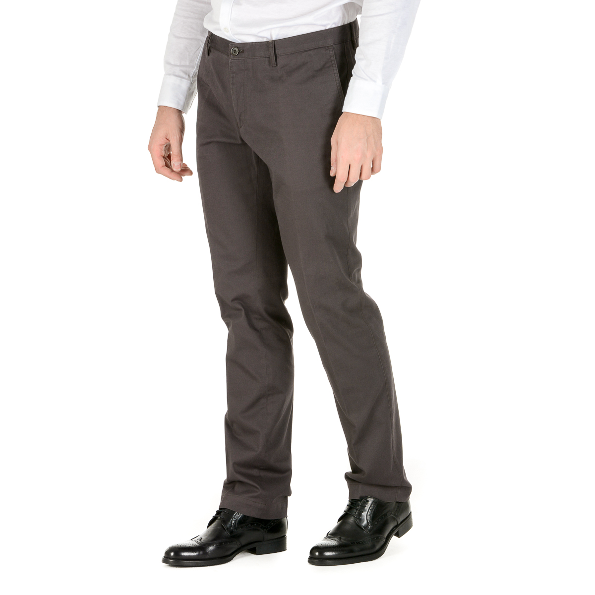 Pantaloni da uomo Hugo Boss marroni STANINO