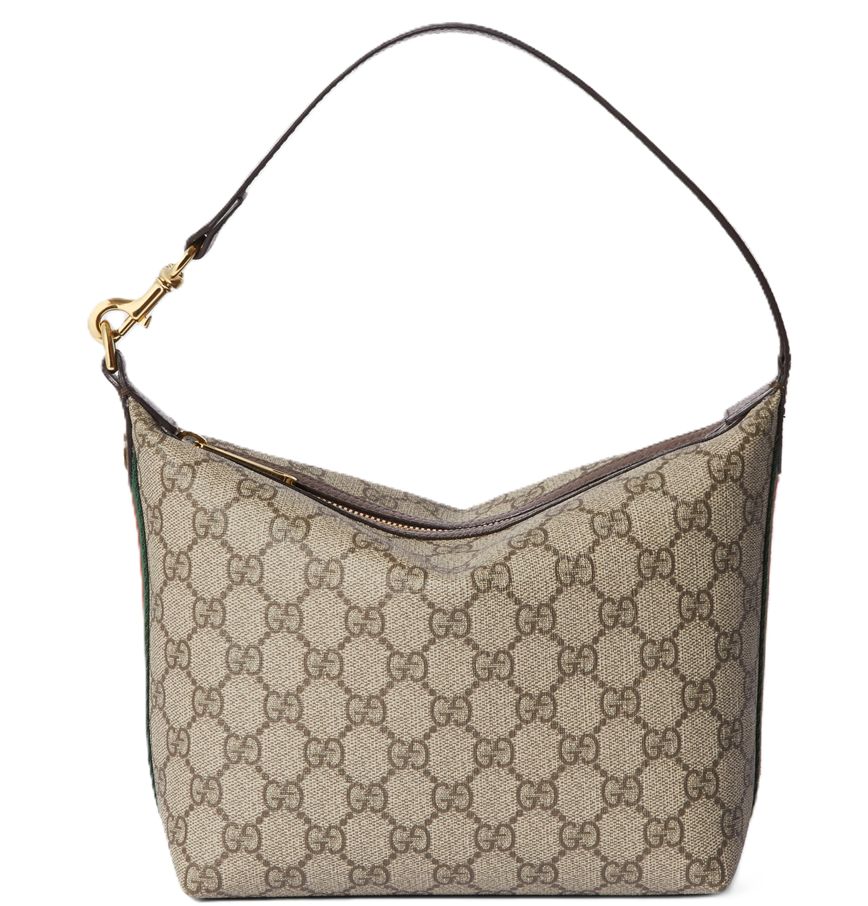 Borsa a tracolla Supreme Hobo con monogramma GG