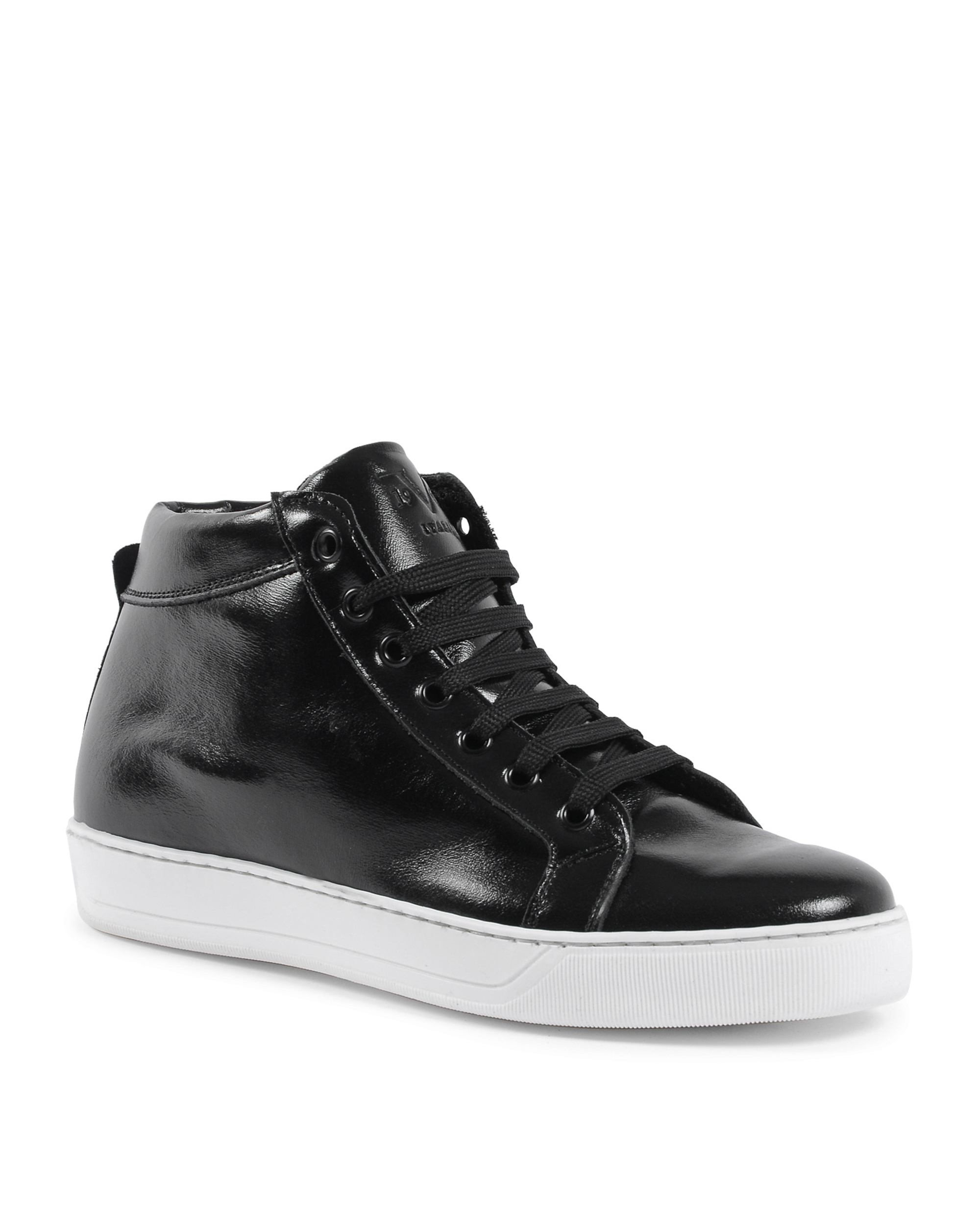 Sneaker Uomo 19V69 Italia Nero Bianco 2130 VITELLO NERO BIANCO
