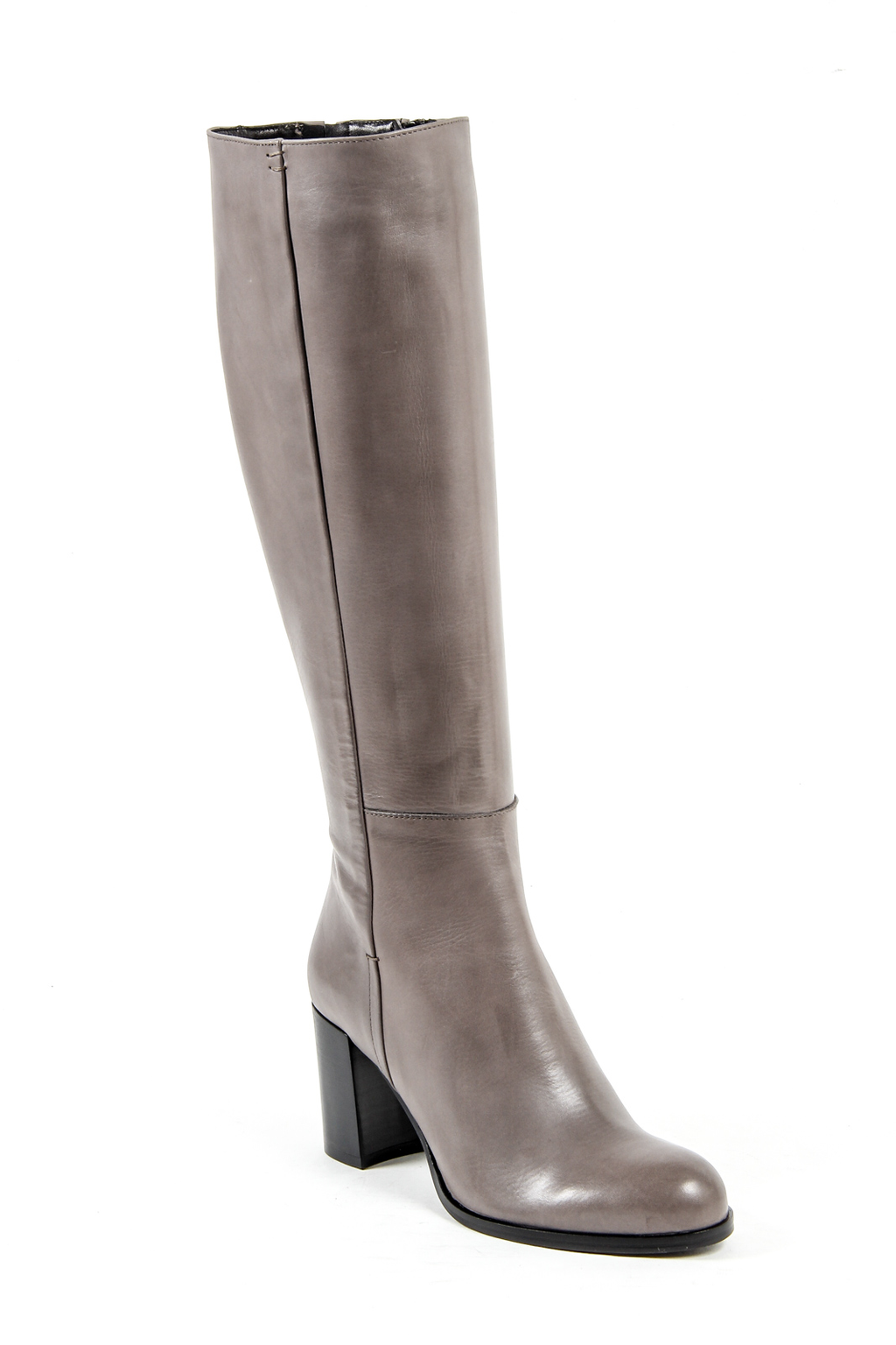 V 1969 Italia Stivaletto con tacco da donna grigio AFFRETTATI