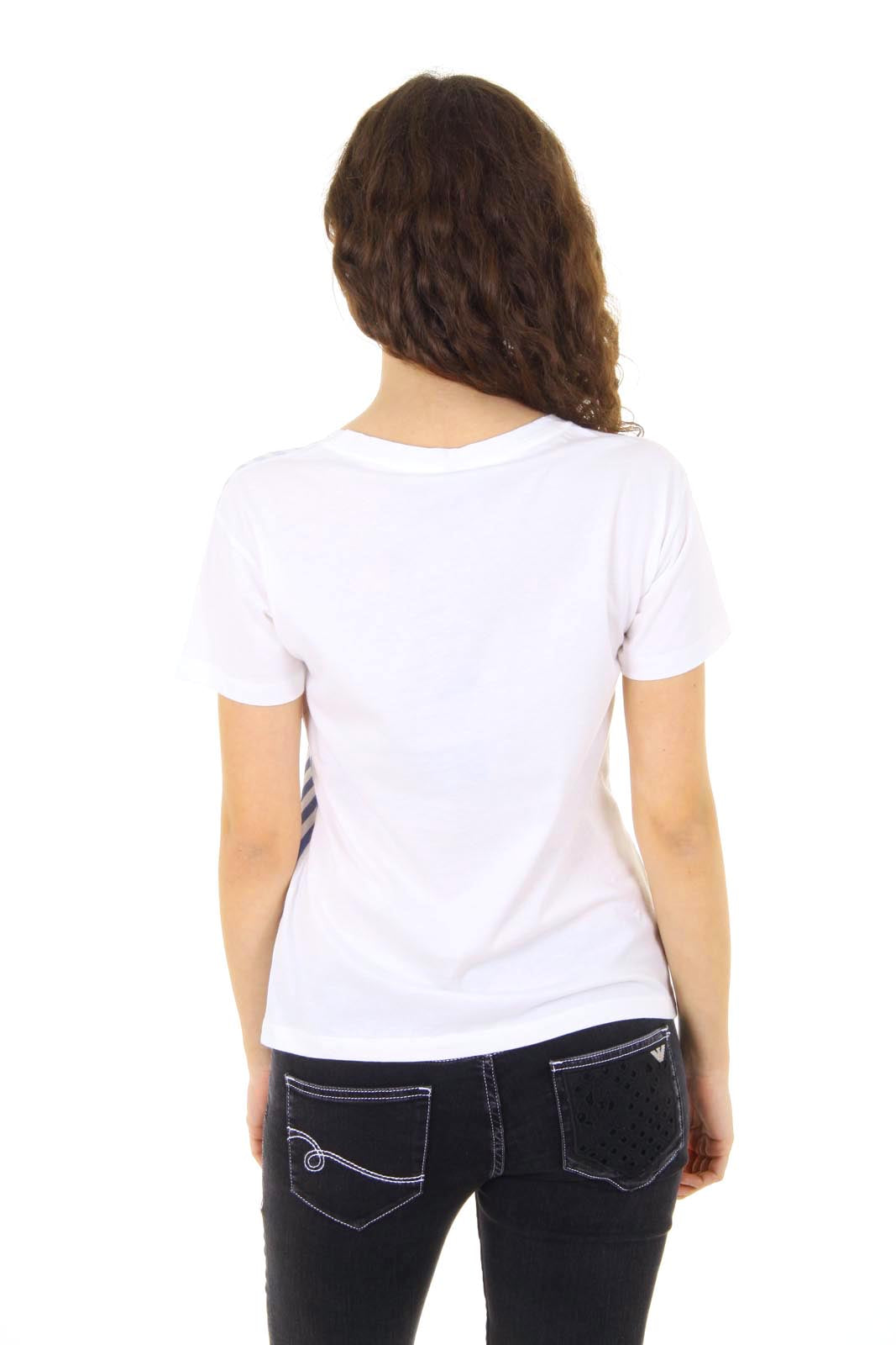 Emporio Armani t-shirt donna manica corta AGH60 AX 1D