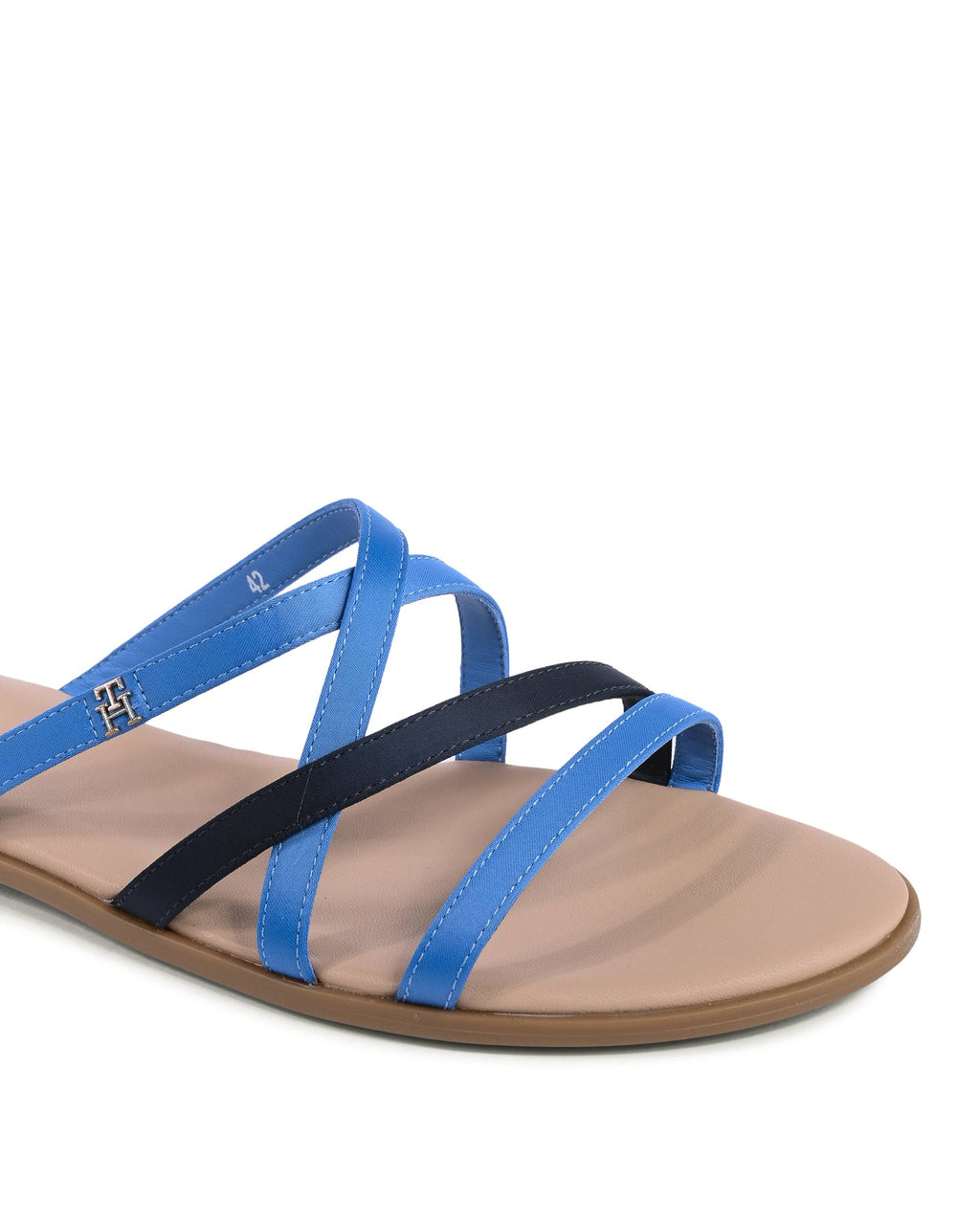 Sandalo da donna Tommy Hilfiger blu FW0FW080410G3
