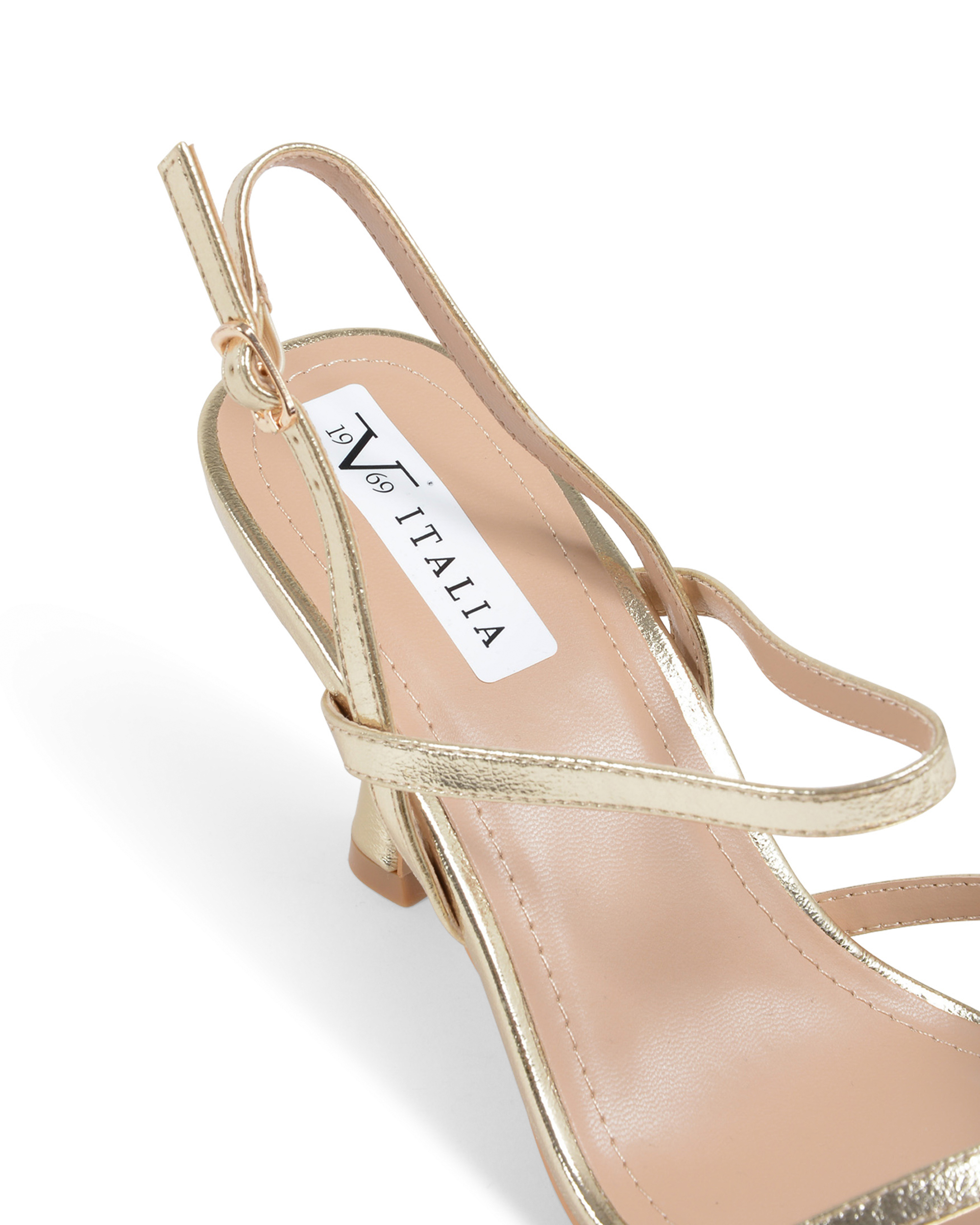 19V69 Italia Sandalo Slingback da Donna Oro V81813 ORO
