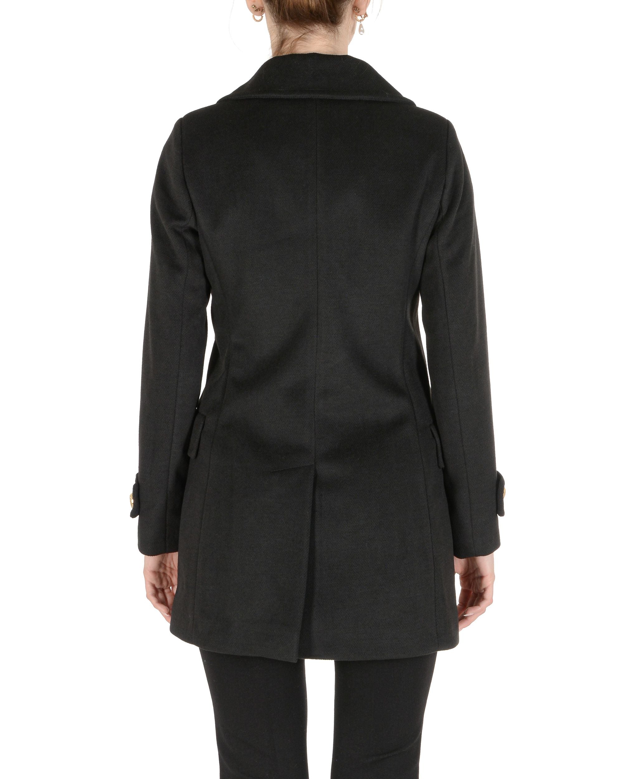 19V69 Italia Cappotto Donna Nero MORENA NERO