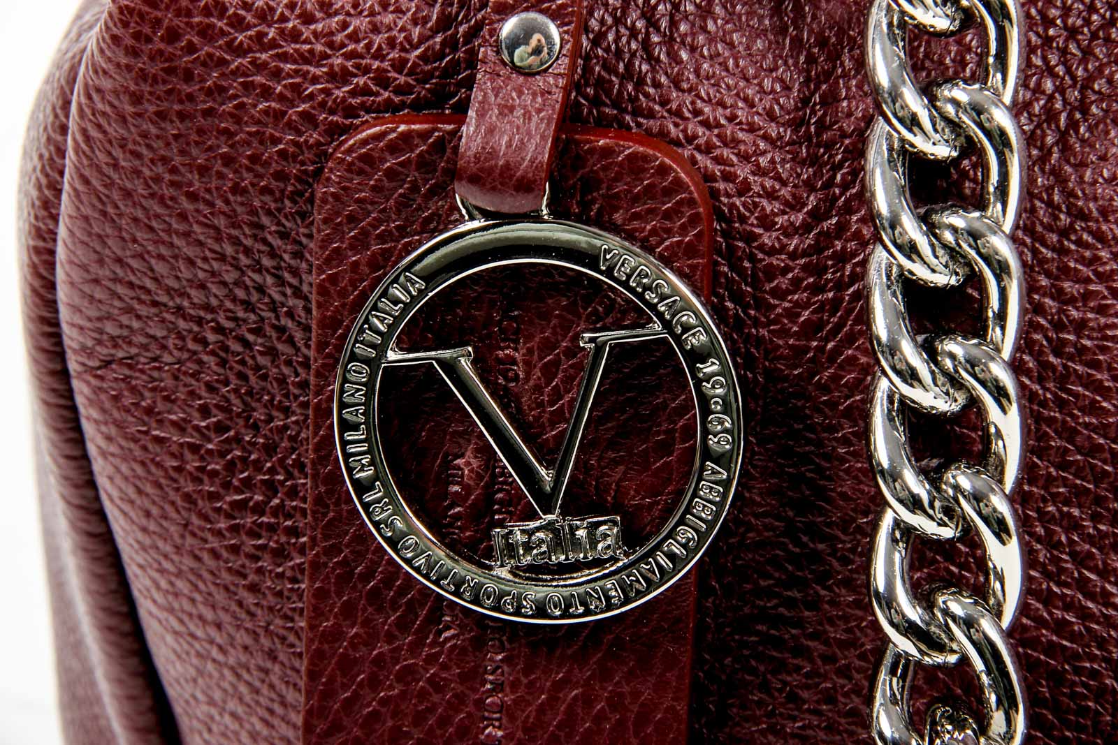 V 1969 Italia Borsa da donna V012 S BORDEAUX