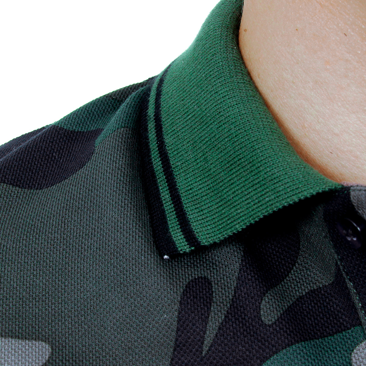 Andrew Charles Polo da uomo a maniche corte multicolore STEVE
