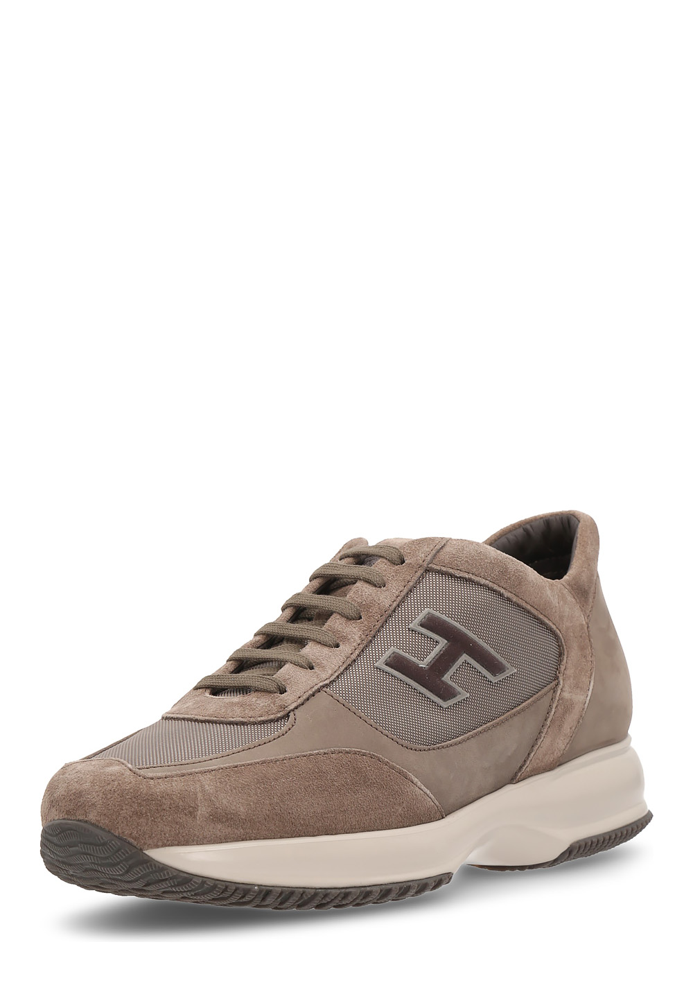 Hogan Sneaker Uomo Beige Interactive HXM00N0Q10111T9468X