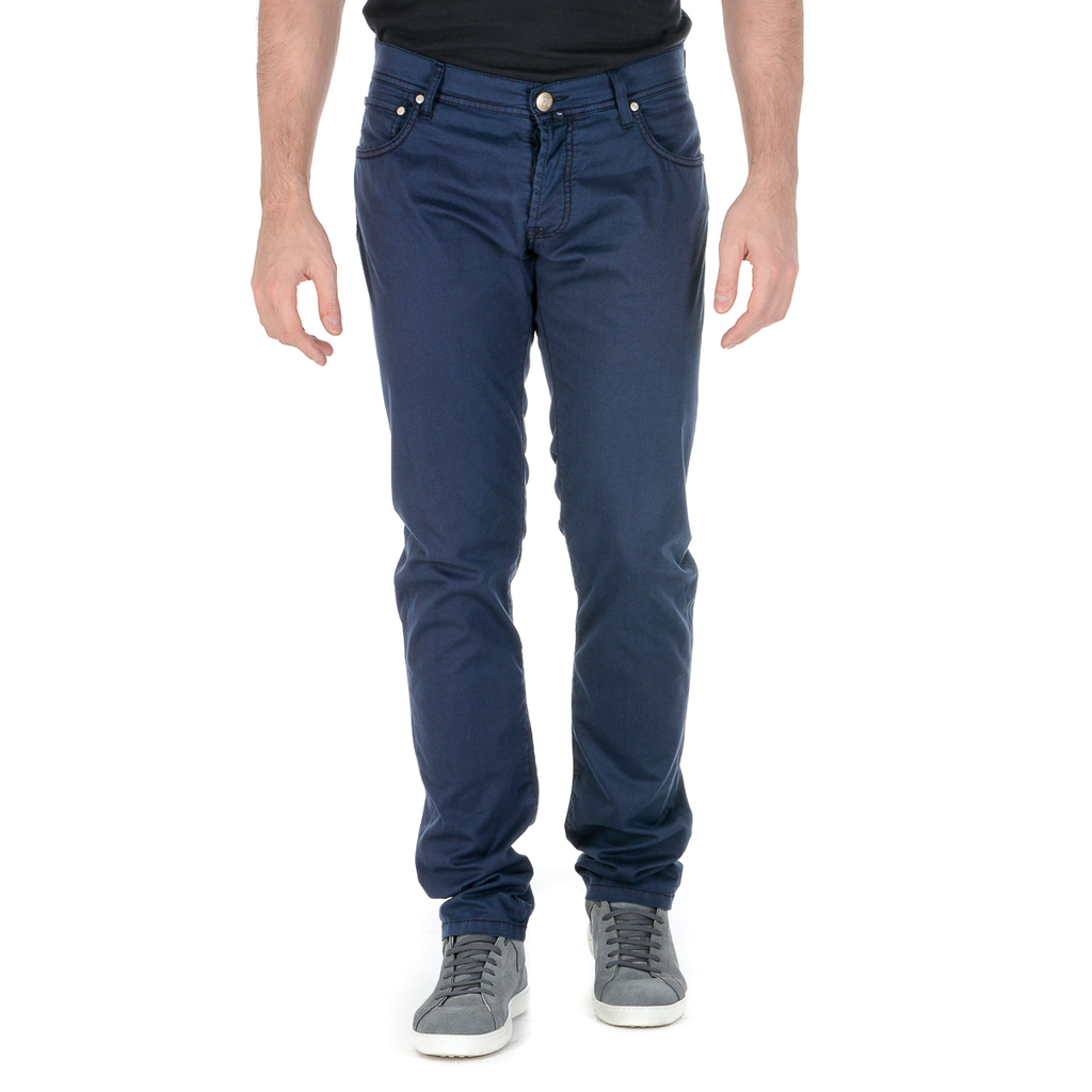 Corneliani Pantaloni Uomo Blu