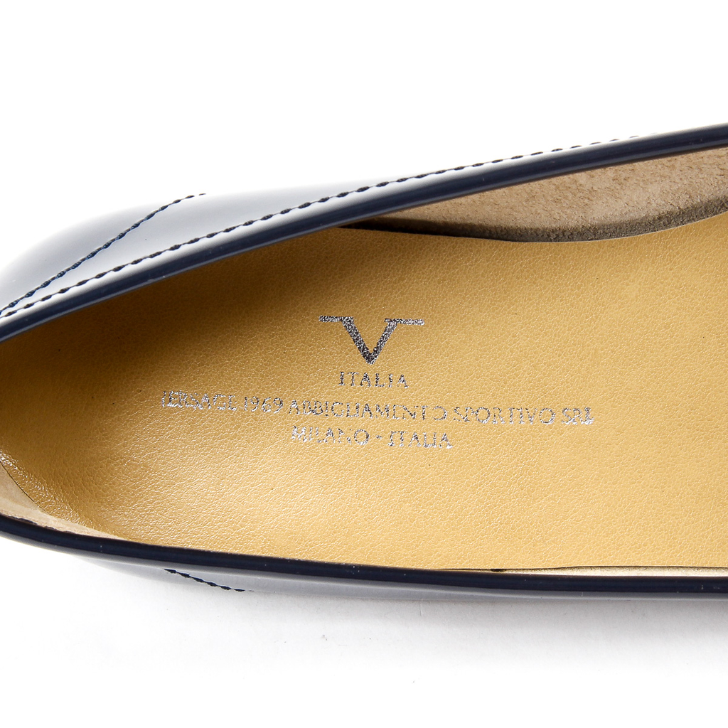 V 1969 Italia Womens Ballerina Blue GEMMA