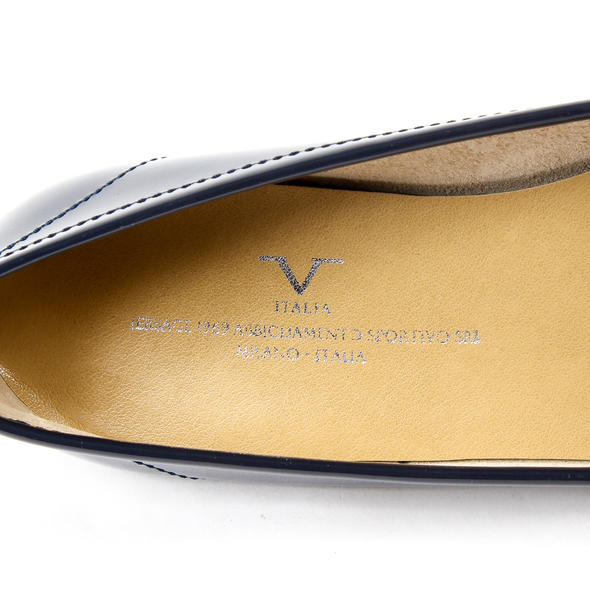 V 1969 Italia Womens Ballerina Blue GEMMA