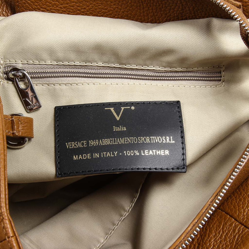 Borsa da donna V 1969 Italia V012-S DOLLARO CUOIO