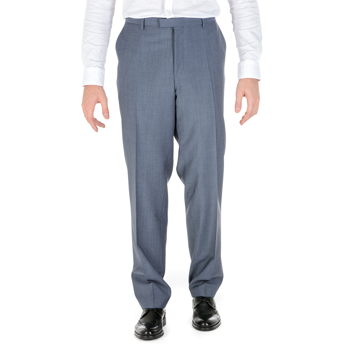 Pantaloni da uomo Hugo Boss Azzurro LEENON