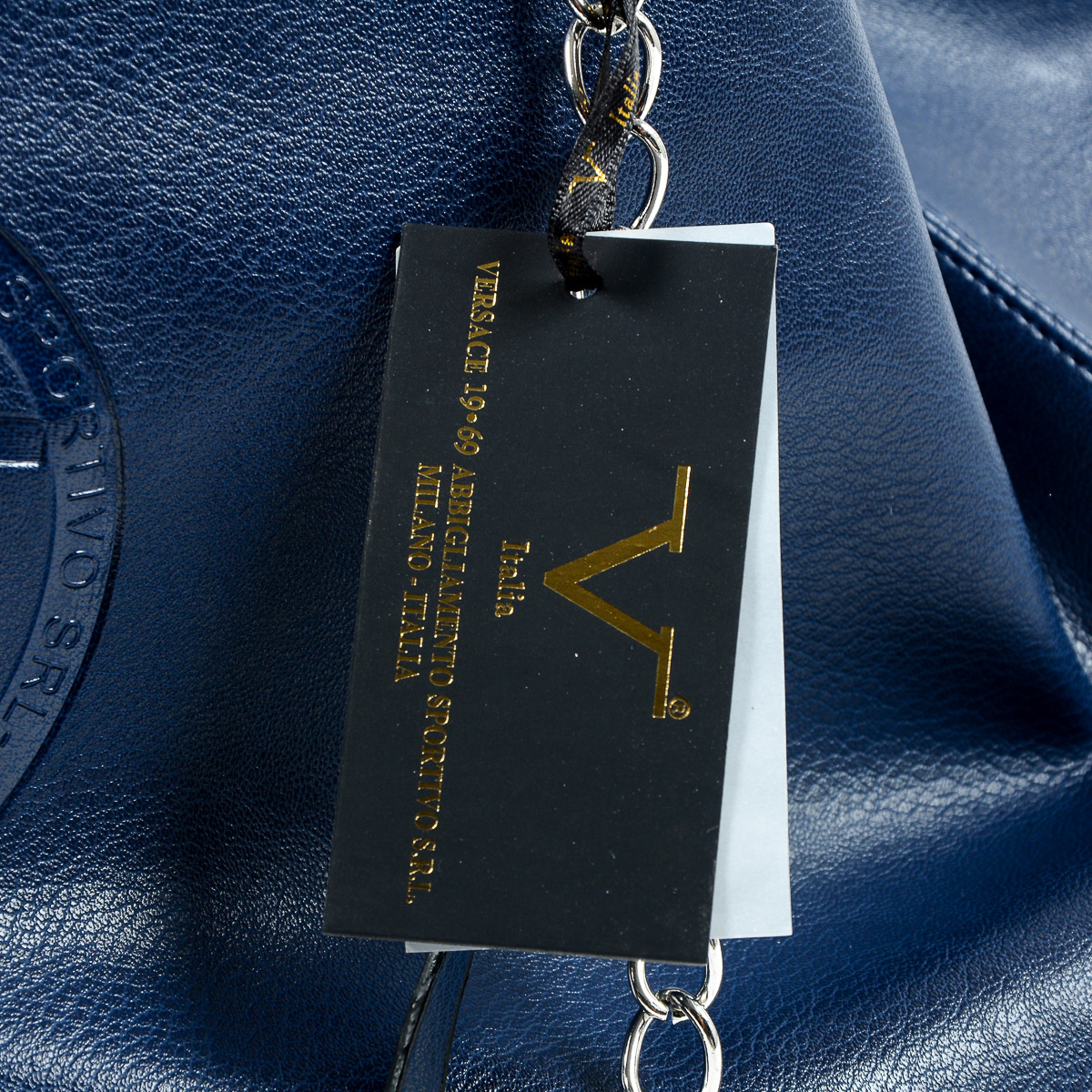 V 1969 Italia Borsa da donna blu scuro MARION