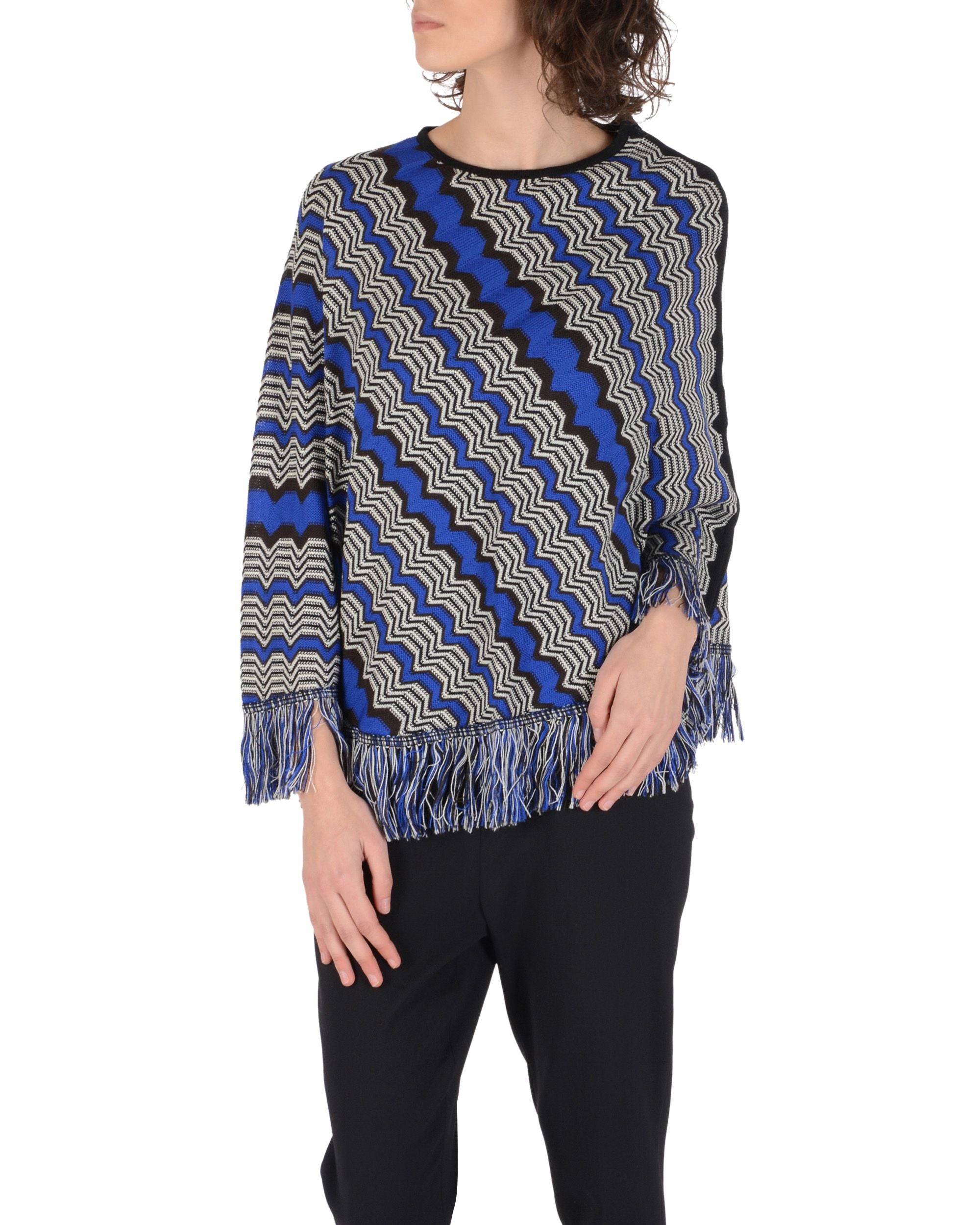 Missoni Donna Poncho Multicolore PO1FWOD63270001