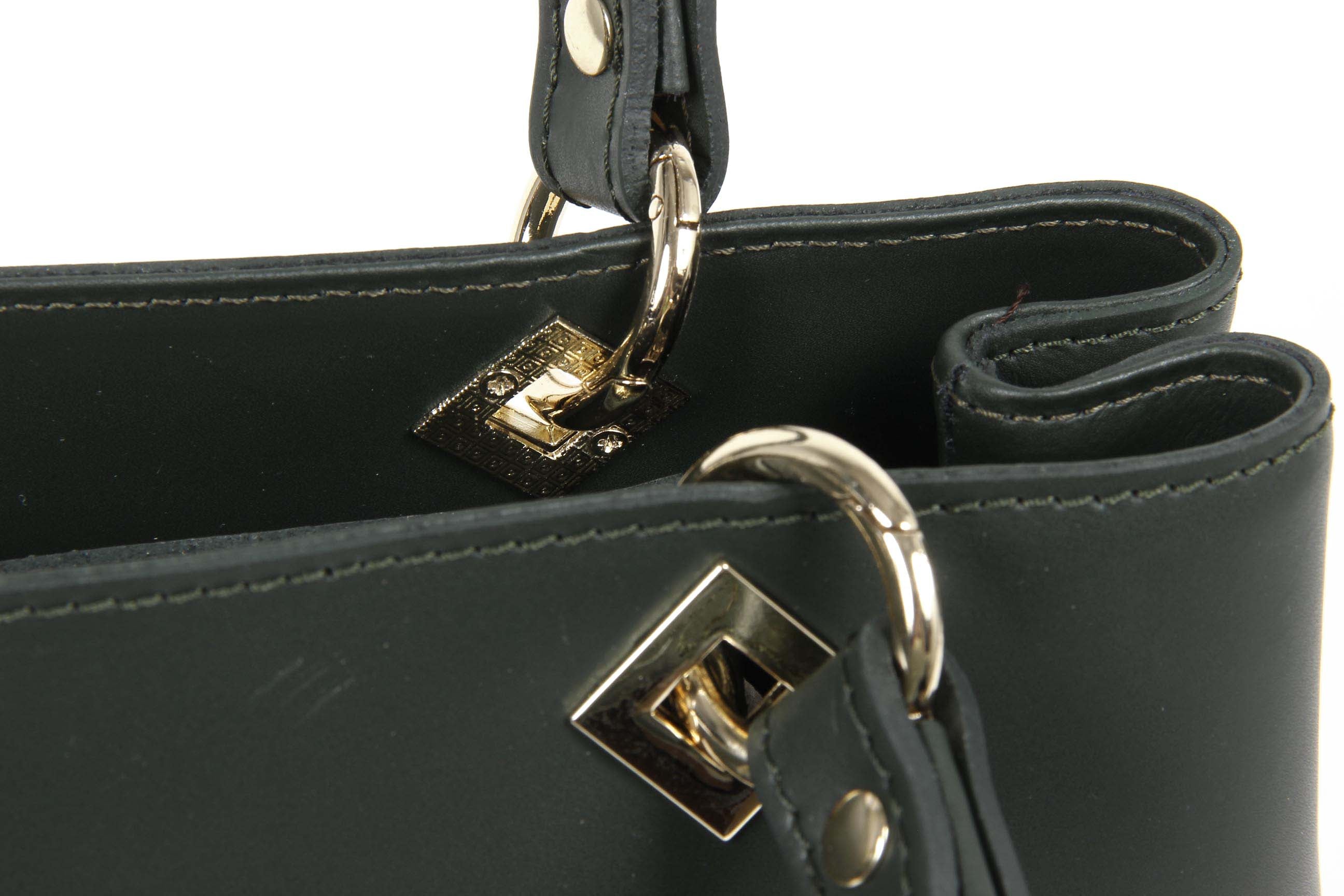 Borsa da donna V 1969 Italia V004/2 RUGA VERDE BOTTIGLIA