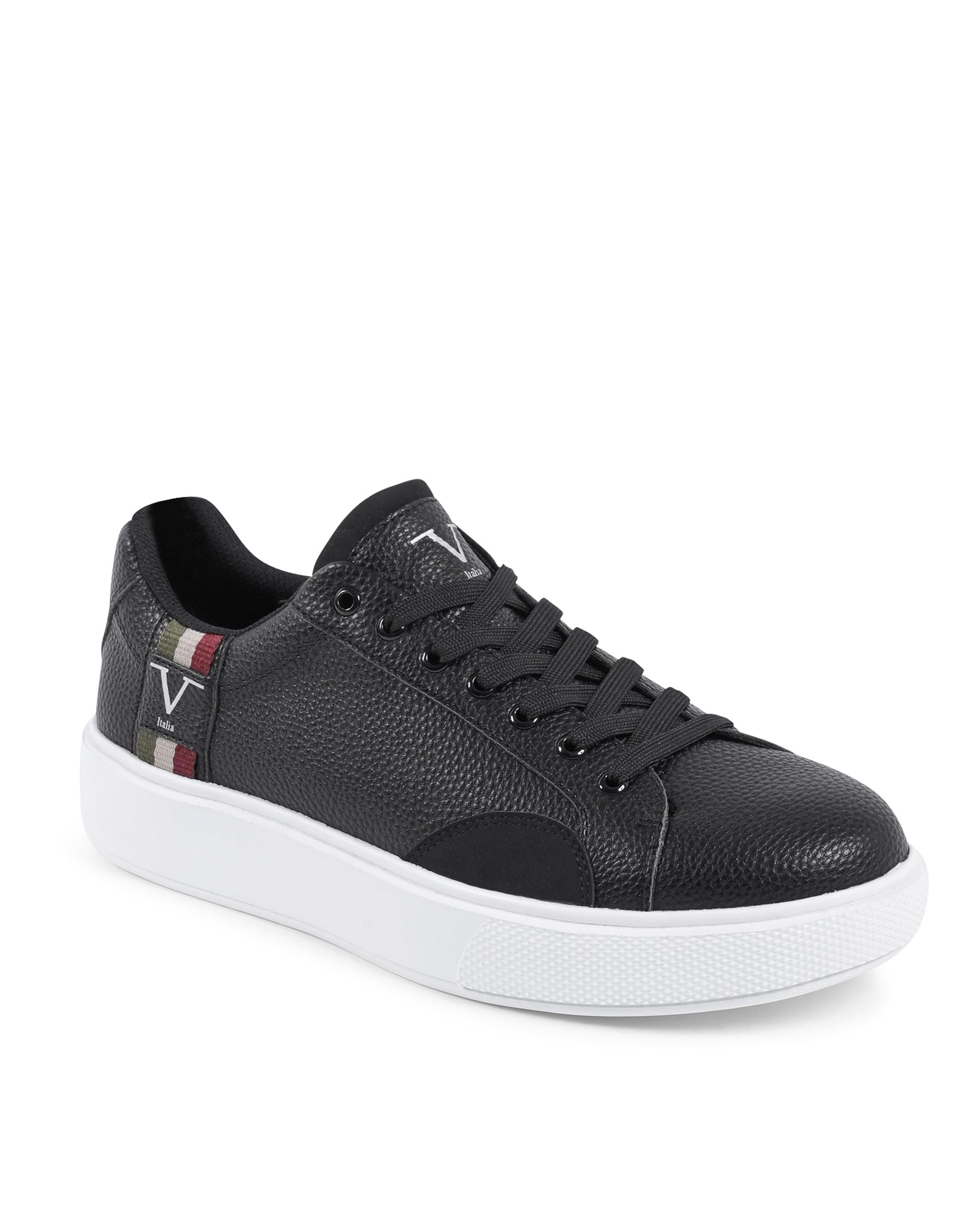 Sneaker da uomo V Italia nera SNK 001 M BLACK