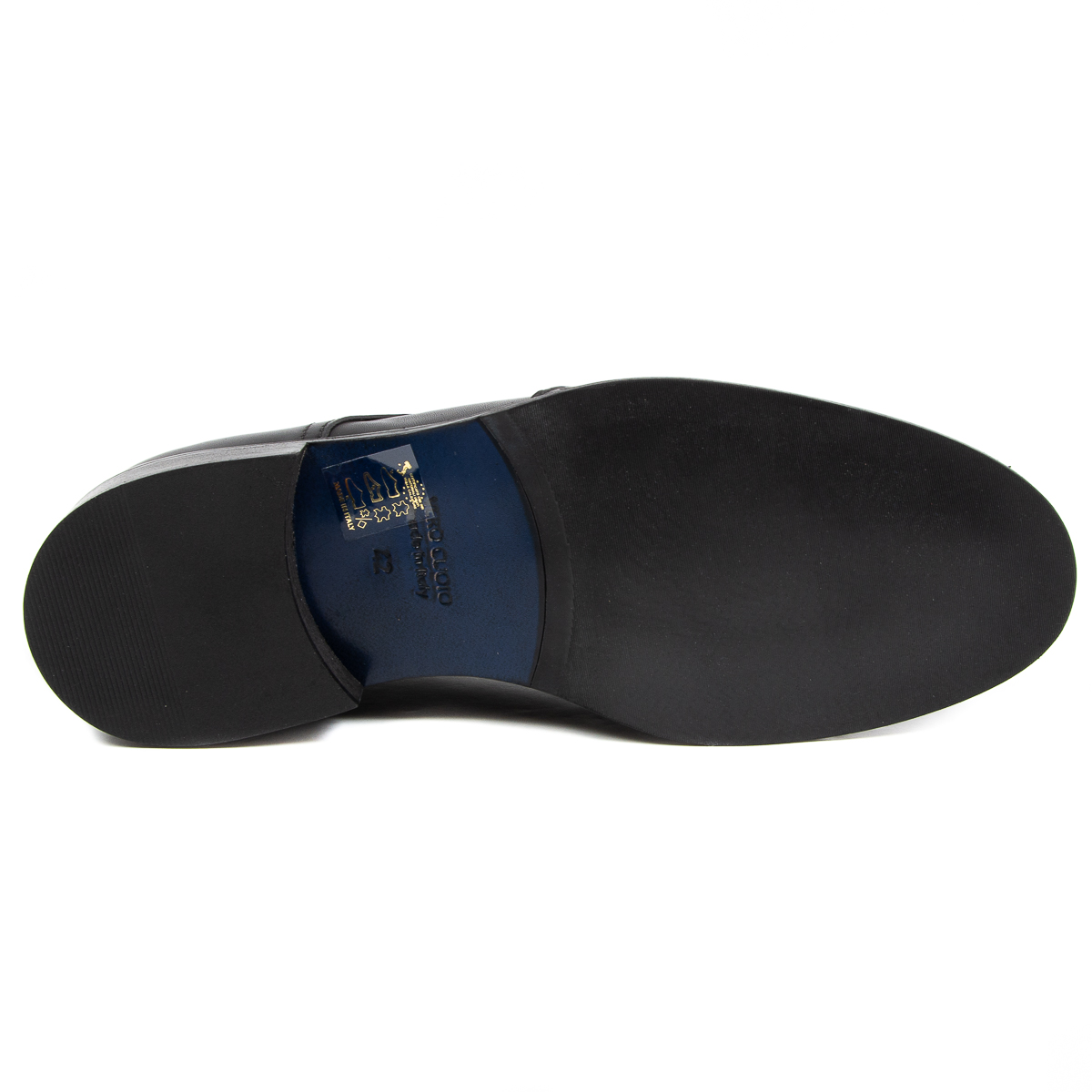 V 1969 Italia Scarpa Brogue da Uomo Nera VERNON