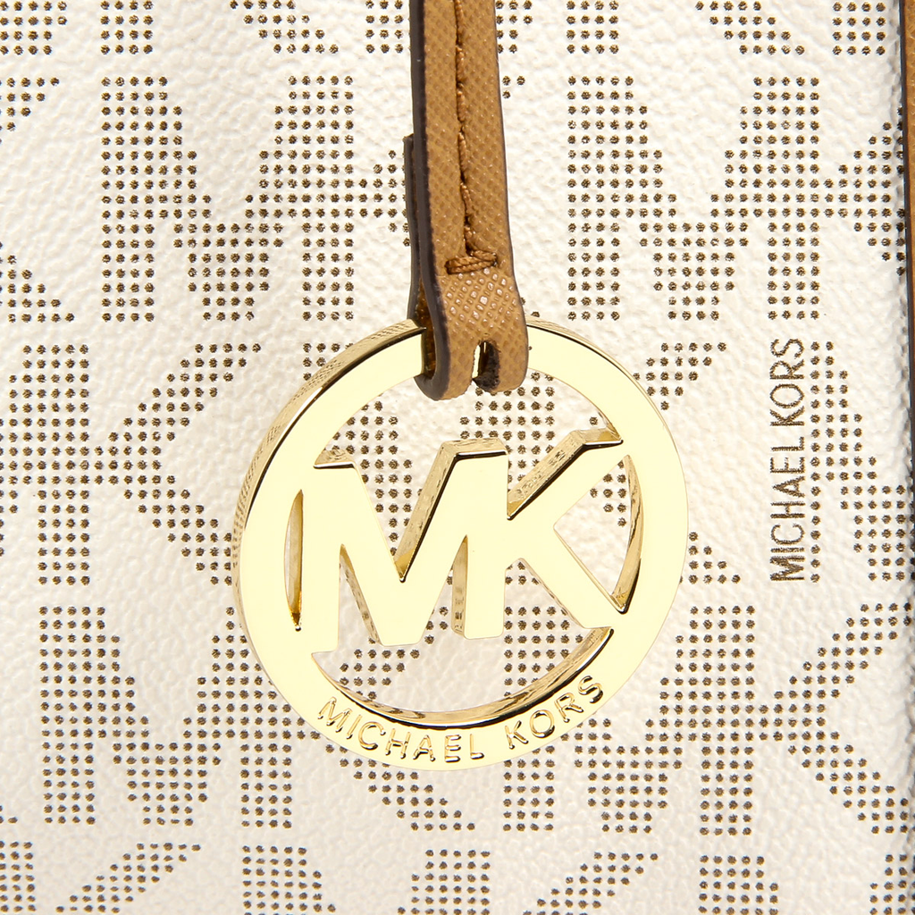 Borsa a mano da donna Michael Kors DILLON 35T7GAIS1B VANIGLIA ACRN